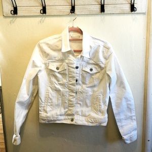 Gap Denim Jacket S White